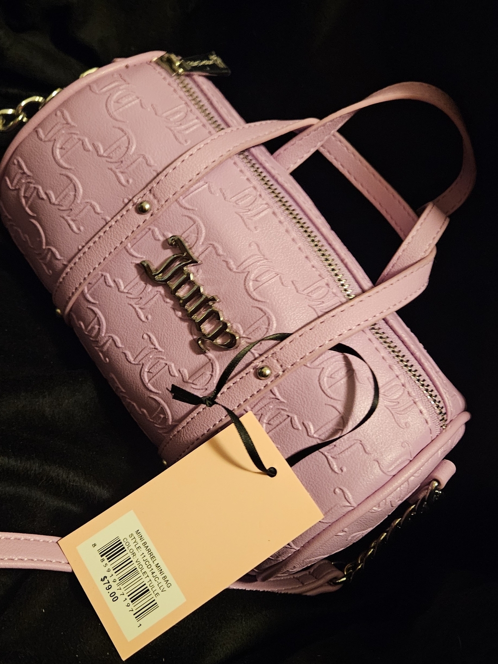 Juicy couture Violet mini barrel bag #glamour #party #festival #y2k